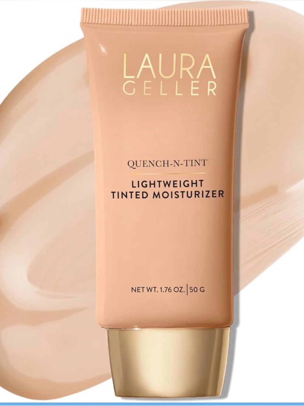 Laura Geller Quench-N-Tint Lightweight Tinted Moisturizer – Nude Shade